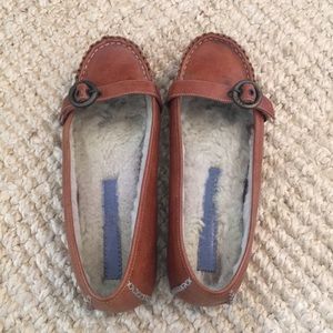 Marc by Marc Jacobs tan driving loafers, 37